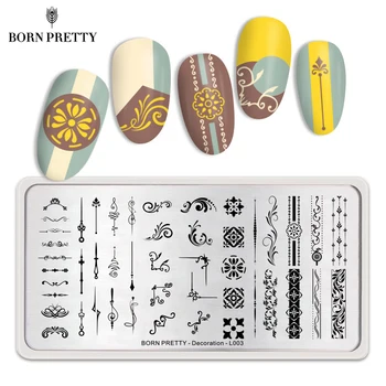 BORN PRETTY Rectangle Nail Stamping Plates Flowers and Swords Image Stamp Template for Nail Art Printing Tools Decoration Theme
BORN PRETTY Rectangle Nail Stamping Plates Flowers and Swords Image Stamp Template for Nail Art Printing Tools Decoration Theme