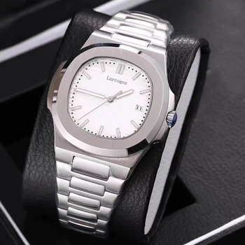 White dial mens luxury AAA watch automatic movement Glide sooth second hand sapphire glass silver and gold wristwatch wholesale
White dial mens luxury AAA watch automatic movement Glide sooth second hand sapphire glass silver and gold wristwatch wholesale