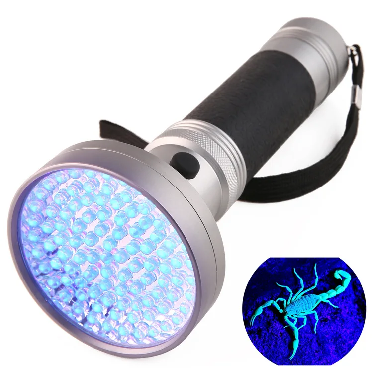 100led Violet Flashlight 395nmUV Fluorescent Agent Detection Pet Urine Detection Tobacco And Alcohol Anti-Counterfeiting
100led Violet Flashlight 395nmUV Fluorescent Agent Detection Pet Urine Detection Tobacco And Alcohol Anti-Counterfeiting