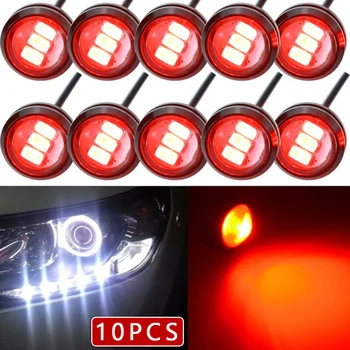 10pcs Super Bright Red 12 SMD Eagle Eye LED Light Rock DRL Daytime Reverse Backup Parking Signal 15W Safe And Reliable
10pcs Super Bright Red 12 SMD Eagle Eye LED Light Rock DRL Daytime Reverse Backup Parking Signal 15W Safe And Reliable