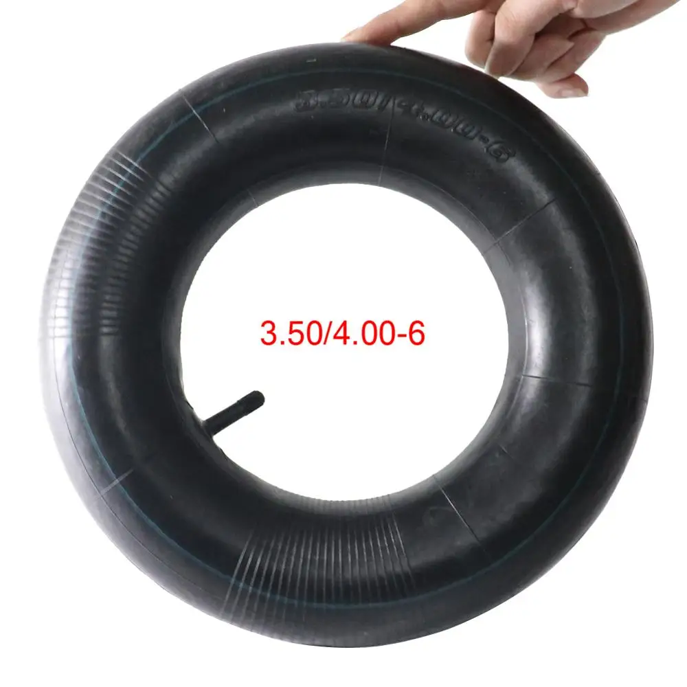 3.50 / 4.00-6 Tire Tube Inner Tube Tire Wheel 350 / 400-6 Innertube mini moto Rubber Valve 6''
3.50 / 4.00-6 Tire Tube Inner Tube Tire Wheel 350 / 400-6 Innertube mini moto Rubber Valve 6''