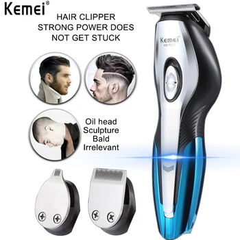 KEMEI Professional Hair Trimmer Beard Trimmer Men's Cordless Haircut Electric Hair Cutting Rechargeable Barber Hair Clippers
KEMEI Professional Hair Trimmer Beard Trimmer Men's Cordless Haircut Electric Hair Cutting Rechargeable Barber Hair Clippers