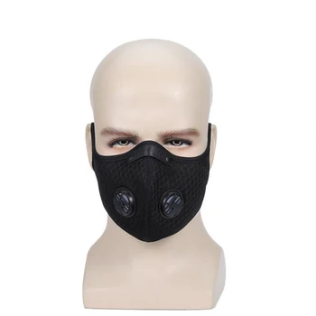 Activated Carbon Face Mask Dust Fog Protection Breathing Pollution Activated PM2.5 With Shield Facial Mouth Cover Valve Filter
Activated Carbon Face Mask Dust Fog Protection Breathing Pollution Activated PM2.5 With Shield Facial Mouth Cover Valve Filter