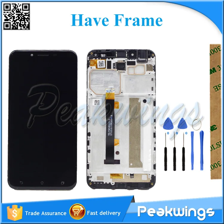 Meng Tested Touch Screen For ASUS Zenfone 3 Max ZC553KL LCD Display With Touch Screen Assembly Have Frame
Meng Tested Touch Screen For ASUS Zenfone 3 Max ZC553KL LCD Display With Touch Screen Assembly Have Frame