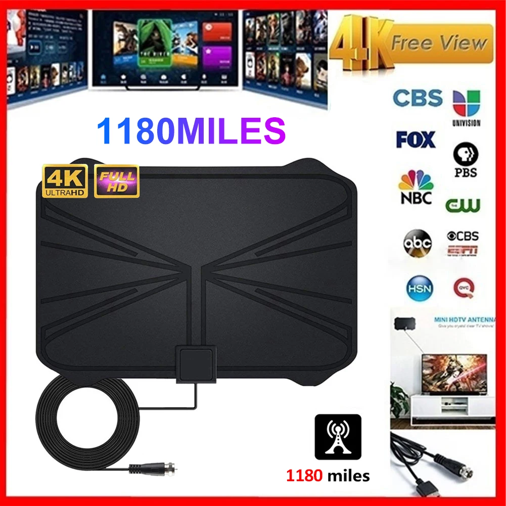 Kitten Texture 1180 Miles 4K Digital HDTV Indoor TV Antenna Easy To Use Stable Signal HD Convenient Long Acceptance Distance
Kitten Texture 1180 Miles 4K Digital HDTV Indoor TV Antenna Easy To Use Stable Signal HD Convenient Long Acceptance Distance