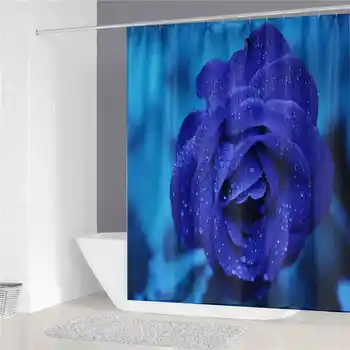 2020 Unique Dark Blue Rose Flower Pattern Design Shower Curtains for Bathroom Best Gifts Shower Curtains New 
2020 Unique Dark Blue Rose Flower Pattern Design Shower Curtains for Bathroom Best Gifts Shower Curtains New