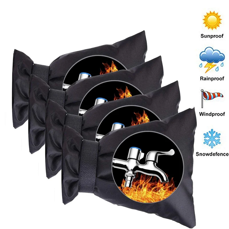 Outdoor Winter Faucet Protective Cover Anti-Freeze And Anti-Icing Insulation Water Tap Protection Bag
Outdoor Winter Faucet Protective Cover Anti-Freeze And Anti-Icing Insulation Water Tap Protection Bag