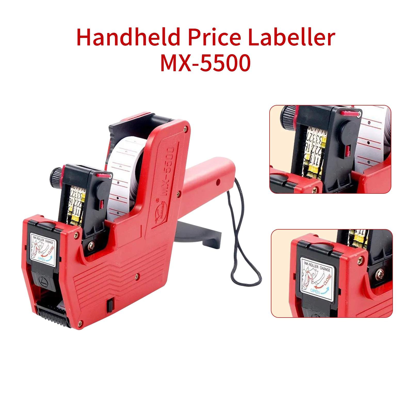 Generic 8 Digits Price Tag Machine Handheld Price Labeller Label Date