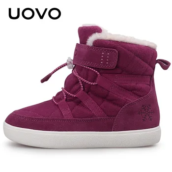 Uovo New Kids Snow Boots 2019 Winter Warm Boys And Girls Shoes Fashion Children Thicken Plush Boots Size 29 30 31 32 33 34 35 36
Uovo New Kids Snow Boots 2019 Winter Warm Boys And Girls Shoes Fashion Children Thicken Plush Boots Size 29 30 31 32 33 34 35 36