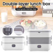Electric Cooking Lunch Box Rice Cooker 2/4 Stainless Steel Liners Steaming Food Warmer Container Portable Bento Box for Office
Electric Cooking Lunch Box Rice Cooker 2/4 Stainless Steel Liners Steaming Food Warmer Container Portable Bento Box for Office