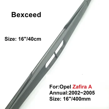 For Opel Zafira A Rear blade 16" (only blade) Bexceed of car windsheld 2002 2003 2004 2005
For Opel Zafira A Rear blade 16" (only blade) Bexceed of car windsheld 2002 2003 2004 2005
