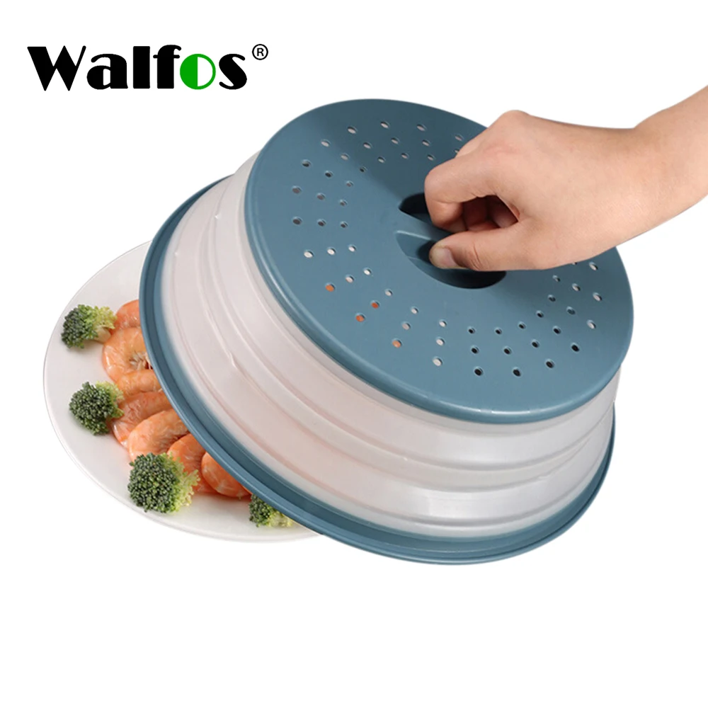Walfos Microwave Splash-proof Cover Collapsible Food Cover Hollow-out Drain Basket with Handle Essential Tools
Walfos Microwave Splash-proof Cover Collapsible Food Cover Hollow-out Drain Basket with Handle Essential Tools