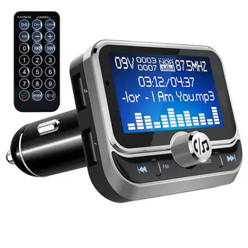 Creative Cost-effective Car FM Transmitter With Remote Control LCD Bluetooth MP3 Player Dual USB Car FM zender Modulator 2019
Creative Cost-effective Car FM Transmitter With Remote Control LCD Bluetooth MP3 Player Dual USB Car FM zender Modulator 2019