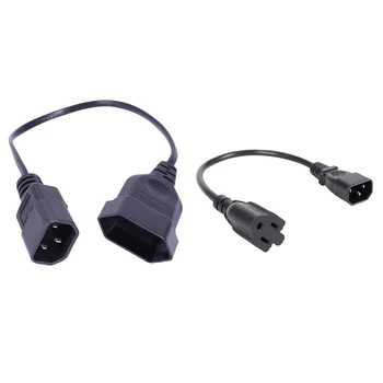 2 Pcs Prong Female Pc Power Adapter Cable Black Female Power Cable for Ups Pdu Device-To Us Plug,To Eu Plug
2 Pcs Prong Female Pc Power Adapter Cable Black Female Power Cable for Ups Pdu Device-To Us Plug,To Eu Plug