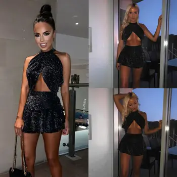 2PCS Sexy Women Sports Romper Crop Top + Shorts Jumpsuit Summer Set Outfits
2PCS Sexy Women Sports Romper Crop Top + Shorts Jumpsuit Summer Set Outfits