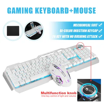 Ergonomic Wired Gaming Mouse Mechanical Keyboard Blue Switch Keyboards for Tablet Desktop Sticker Gamer Mice Pad Backlight Mause
Ergonomic Wired Gaming Mouse Mechanical Keyboard Blue Switch Keyboards for Tablet Desktop Sticker Gamer Mice Pad Backlight Mause