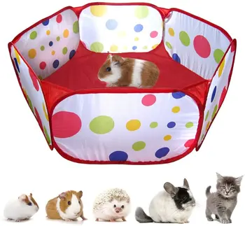 Pet Guinea Pig Foldable Playpen Portable Small Animals Playpen Pop Open Outdoor/Indoor Exercise Fence For Chinchilla ,hamster
Pet Guinea Pig Foldable Playpen Portable Small Animals Playpen Pop Open Outdoor/Indoor Exercise Fence For Chinchilla ,hamster