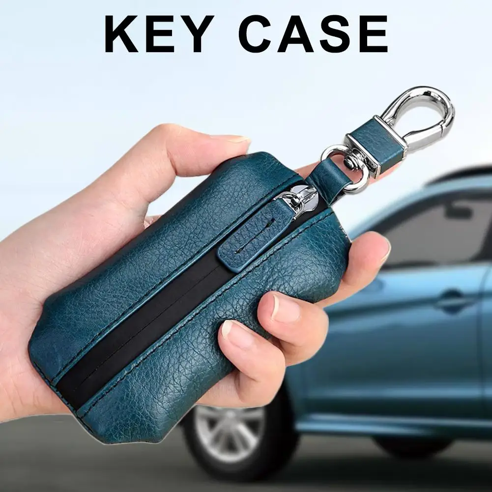 Car Key Case Anti-lost Key Bag Leather Waterproof Zipper Car Key Case Chain Holder Zipper Bag For Women Men Car Accessories
Car Key Case Anti-lost Key Bag Leather Waterproof Zipper Car Key Case Chain Holder Zipper Bag For Women Men Car Accessories