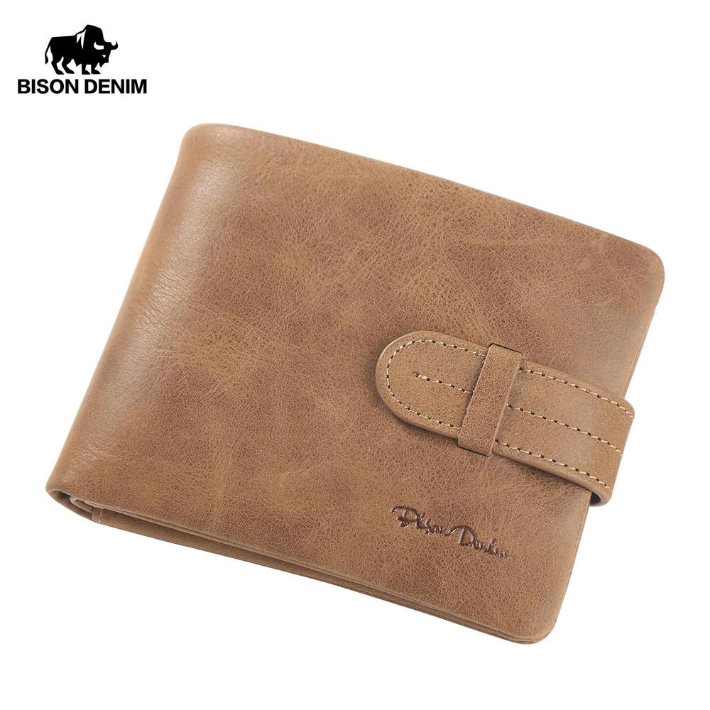 BISON DENIM Genuine Leather Male Wallets Vintage Credit Card Holder Wallet for Men Short Zipper Coin Purse Portomone W4401
BISON DENIM Genuine Leather Male Wallets Vintage Credit Card Holder Wallet for Men Short Zipper Coin Purse Portomone W4401