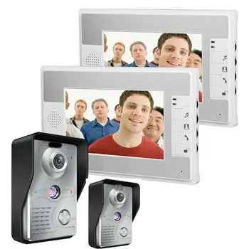 7 Inch Monitor Video Door Phone Intercom System Doorbell Camera visual intercom doorbell Video Intercom doorphone for villa
7 Inch Monitor Video Door Phone Intercom System Doorbell Camera visual intercom doorbell Video Intercom doorphone for villa