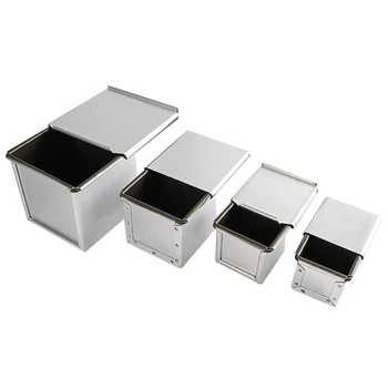 Baking Home Bread Mould Easy Clean Square Accessories Kitchen Coating Toast Box Aluminum Alloy Non Stick Tool Mini With Lid
Baking Home Bread Mould Easy Clean Square Accessories Kitchen Coating Toast Box Aluminum Alloy Non Stick Tool Mini With Lid