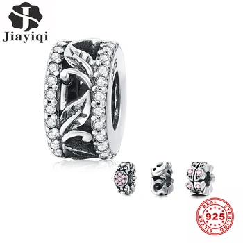Jiayiqi 4 Models Spacer Beads Charms 925 Sterling Silver Beads Fit Original Bracelet DIY Women 925 Silver Jewelry Making Gift
Jiayiqi 4 Models Spacer Beads Charms 925 Sterling Silver Beads Fit Original Bracelet DIY Women 925 Silver Jewelry Making Gift