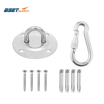 Anchor Bracket Hook for Aerial Training Straps Crossfit Olympic Rings Yoga Hammock Hanging Kit Swings Ceiling & Wall Mount 500LB
Anchor Bracket Hook for Aerial Training Straps Crossfit Olympic Rings Yoga Hammock Hanging Kit Swings Ceiling & Wall Mount 500LB