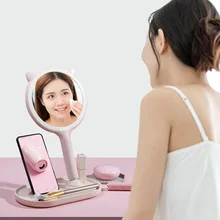 Makeup Mirror LED Tri-Color Adjustable Light Portable Touch Fill Light Mirror HD High Definition Mirror Surface
Makeup Mirror LED Tri-Color Adjustable Light Portable Touch Fill Light Mirror HD High Definition Mirror Surface