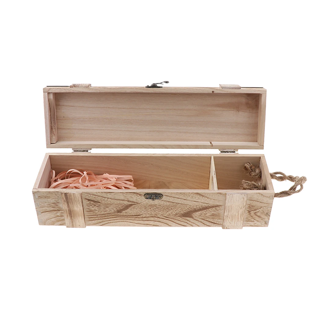 Personalized Single Bottle Wooden Wine Storage Box Carrier Case Wooden Wine Bottle Storage Box With Handle Personalized Single Bottle Wooden Wine Storage Box Carrier Case Wooden Wine Bottle Storage Box With Handle