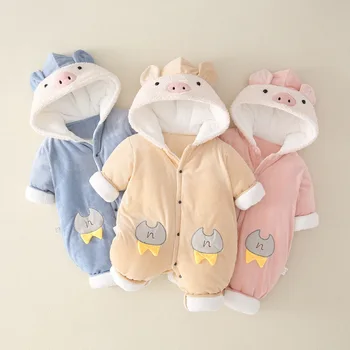2019 Autumn & Winter Newborn Baby Clothes Baby Romper Warm Infant Baby Plus Cotton Winter Clothes Outside Clothes 11.11 baby
2019 Autumn & Winter Newborn Baby Clothes Baby Romper Warm Infant Baby Plus Cotton Winter Clothes Outside Clothes 11.11 baby
