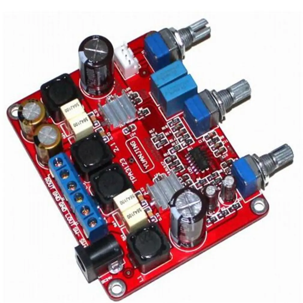 High Quality TPA3123 2.1 2X25W+50W 4ohm Class D amplifier board