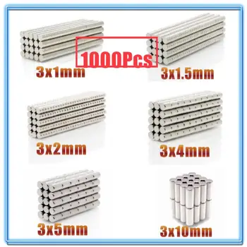 1000Pcs Mini Small N35 Round Magnet 3x1 3x1.5 3x2 3x4 3x5 3x10 mm Neodymium Magnet Permanent NdFeB Super Strong Powerful Magnets
1000Pcs Mini Small N35 Round Magnet 3x1 3x1.5 3x2 3x4 3x5 3x10 mm Neodymium Magnet Permanent NdFeB Super Strong Powerful Magnets