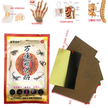 320pcs Plasters Pain Relief Cream Chinese Patch Joints Analgesic Neck Back Muscle Medical Therapy Treatment Herbal Ointment
320pcs Plasters Pain Relief Cream Chinese Patch Joints Analgesic Neck Back Muscle Medical Therapy Treatment Herbal Ointment