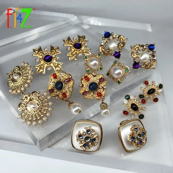 F.J4Z Classic Clip Earrings Collection for Women Fashion Luxurious Stone Rhinestone Non-pierced Earrings Bridal Earring Jewelry
F.J4Z Classic Clip Earrings Collection for Women Fashion Luxurious Stone Rhinestone Non-pierced Earrings Bridal Earring Jewelry