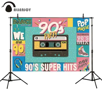 Allenjoy photophone backgrounds 90's Disco Music Dance Radio Colorful Party backdrops photography photocall photobooth banner
Allenjoy photophone backgrounds 90's Disco Music Dance Radio Colorful Party backdrops photography photocall photobooth banner