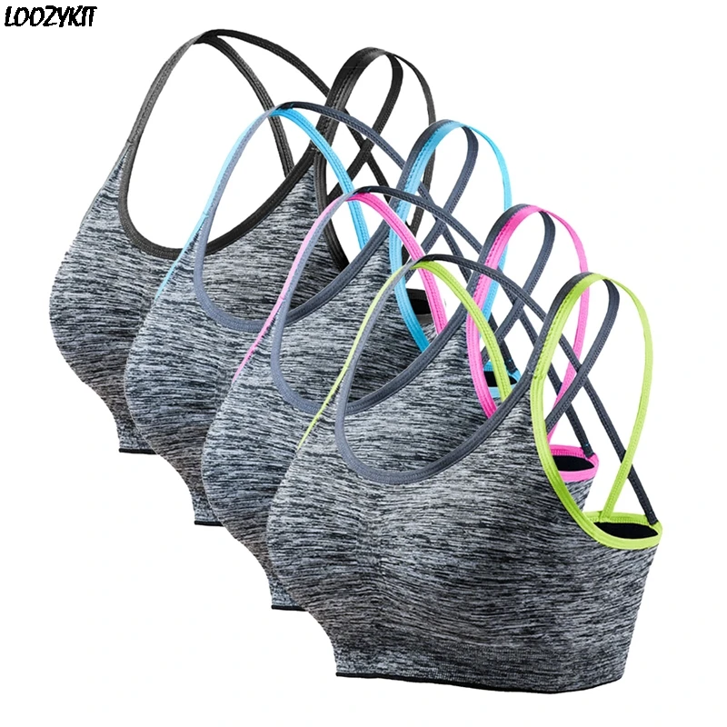 Women's Yoga Fitness Push up Bra Removable Padding and Without Underwire Solid Comfortable Breathable Sports Bra 2020 Gym
Women's Yoga Fitness Push up Bra Removable Padding and Without Underwire Solid Comfortable Breathable Sports Bra 2020 Gym