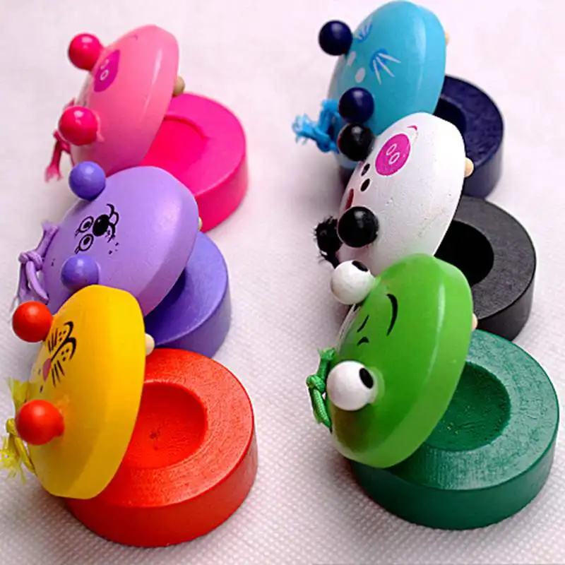 Cartoon Castanet Toys For Kids Children Toy Musical Instrument Preschool Early Educational Toys
Cartoon Castanet Toys For Kids Children Toy Musical Instrument Preschool Early Educational Toys