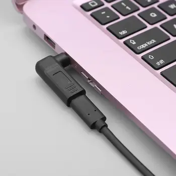 90 Degree USB-C Type-C Female to 3.0x1.1mm DC Male Plug Adapter Power Converter for Laptop Tablet Computer Use
90 Degree USB-C Type-C Female to 3.0x1.1mm DC Male Plug Adapter Power Converter for Laptop Tablet Computer Use