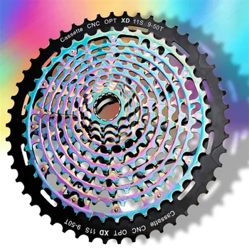 Sunshine Mtb Mountainbike Vrijloop 11S 12 Speed 9-50T Xd Ultralight Cassette 375G Ult Vliegwiel regenboog Voor Sram Xd K7
Sunshine Mtb Mountainbike Vrijloop 11S 12 Speed 9-50T Xd Ultralight Cassette 375G Ult Vliegwiel regenboog Voor Sram Xd K7