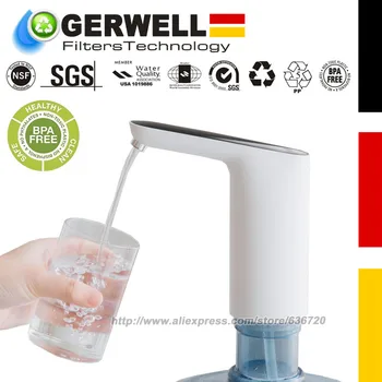 Water Bottle Pump, USB Charging Universal Electric Water Dispenser, Automatic Drinking Water Jug Pump for 2-5 Gallon Bottle
Water Bottle Pump, USB Charging Universal Electric Water Dispenser, Automatic Drinking Water Jug Pump for 2-5 Gallon Bottle