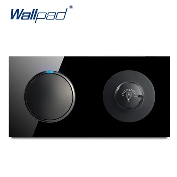 2020 Wallpad 1 Gang 2 Way With Dimmer Wall Light Switch With LED Indicator Crystal Glass Panel 16A
2020 Wallpad 1 Gang 2 Way With Dimmer Wall Light Switch With LED Indicator Crystal Glass Panel 16A