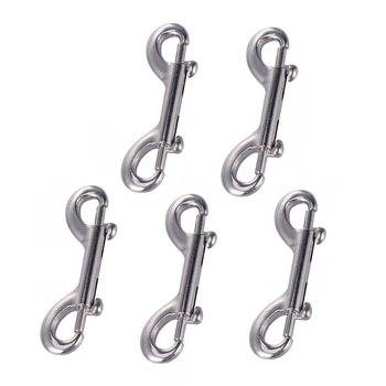 5PCS Stainless Steel 316 115mm Marine Double Ended Snap Hook Heavy Duty For Diving Double Snap Hook
5PCS Stainless Steel 316 115mm Marine Double Ended Snap Hook Heavy Duty For Diving Double Snap Hook