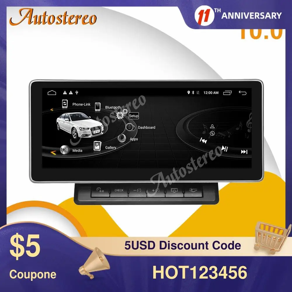 Android 10 8G RAM Carplay For Audi A6 2006-2012 Car DVD Player GPS Navigation Auto Stereo Multimedia Player Head Unit Radio Tape
Android 10 8G RAM Carplay For Audi A6 2006-2012 Car DVD Player GPS Navigation Auto Stereo Multimedia Player Head Unit Radio Tape