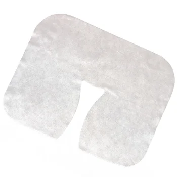 100pcs Disposable Face Massage Cover Pad Headrest Hole Pillow Cushion Mat for SPA Beauty Salon Massage (White) 
100pcs Disposable Face Massage Cover Pad Headrest Hole Pillow Cushion Mat for SPA Beauty Salon Massage (White)
