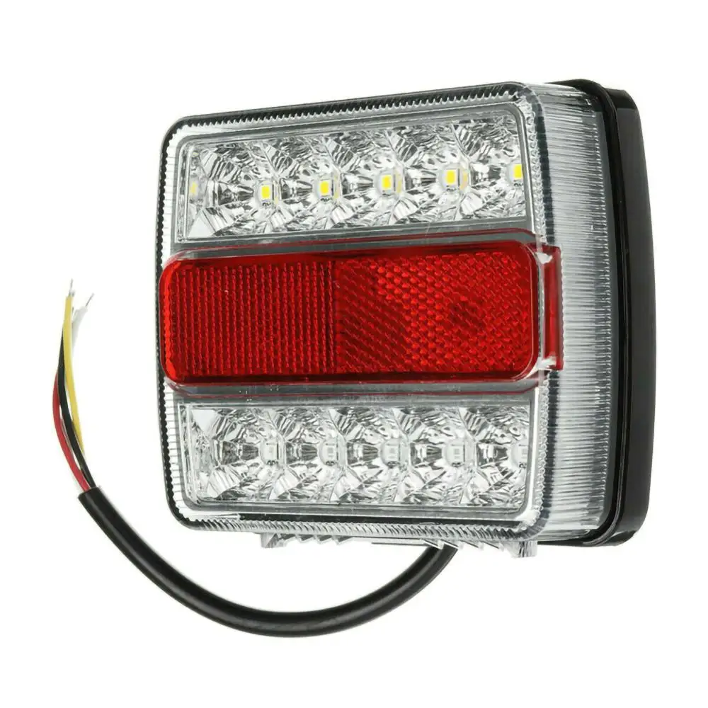 2Pcs Rear LED Submersible Trailer Tail Lights Kit Boat Marker Truck Waterproof Universal 12V 15LED Waterproof Right Left
2Pcs Rear LED Submersible Trailer Tail Lights Kit Boat Marker Truck Waterproof Universal 12V 15LED Waterproof Right Left