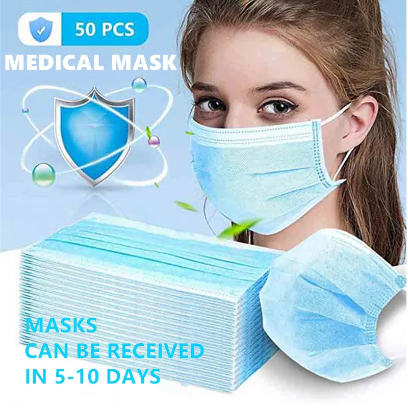 10/50PCS Medical Mask Face Mask 3 PLY Medical Mask Medical Surgical Masks Disposable Surgical Mask
10/50PCS Medical Mask Face Mask 3 PLY Medical Mask Medical Surgical Masks Disposable Surgical Mask