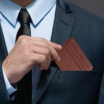 Men's PU Leather Card Holder Simple Mini Thin Light Wallet Card Slot Card Case Multi Credit P8G7 
Men's PU Leather Card Holder Simple Mini Thin Light Wallet Card Slot Card Case Multi Credit P8G7