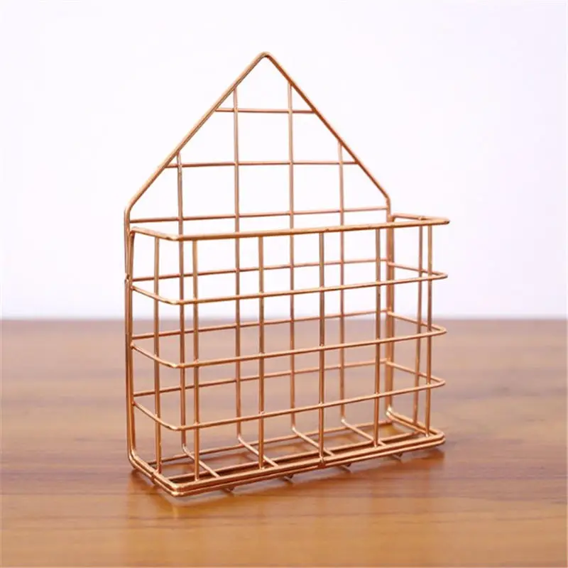 Stainless Steel Wall Storage Rack Desktop Stationery Holder Storage Basket Small File Basket Jewelry Rack
Stainless Steel Wall Storage Rack Desktop Stationery Holder Storage Basket Small File Basket Jewelry Rack