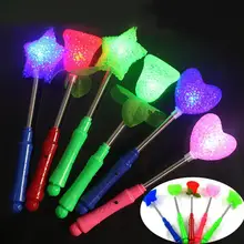 Love Heart Star Light Up Stick LED Concert Party Decorative Glowing Wands Gift
Love Heart Star Light Up Stick LED Concert Party Decorative Glowing Wands Gift
