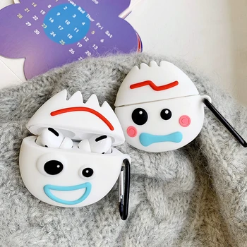 for airpods 3 earphone case 3D cartoon funny Forky headphone cover for Apple AirPods Pro bluetooth headset cases with hook
for airpods 3 earphone case 3D cartoon funny Forky headphone cover for Apple AirPods Pro bluetooth headset cases with hook